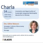 Invitación Charla | 14 octubre | 16h00 Si estás interesado y no puedes asistir, solicita el link a mhernand@ulagos.cl 